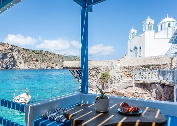 Aquanis Anchored, Sea Front House, Firopotamos